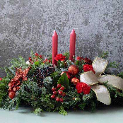 Christmas Table Arrangement
